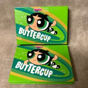 Makeup Revolution Power Puff Girls Buttercup 6 Pan Eyeshadow Palette 6.6g NIB